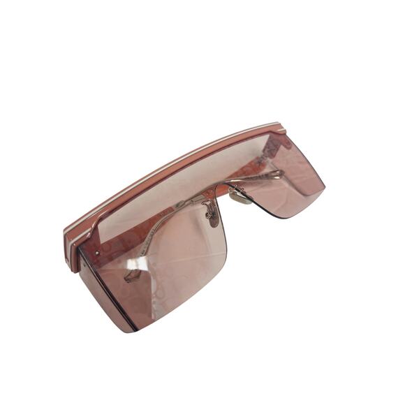 DIOR Pink Monogram Shield Mask Frame Sunglasses M1U - Picture 2 of 9